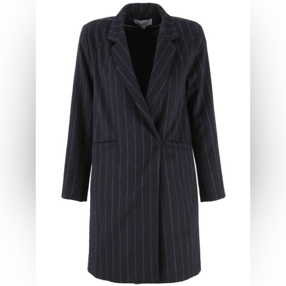 SUNCOO STRIPED-BLEND COAT - Picture 5 of 12